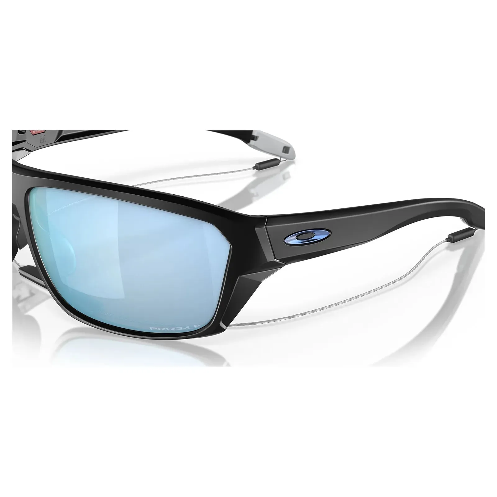 Oakley Split Shot Sunglasses - Matte Black/Prizm Deep Water Polarized