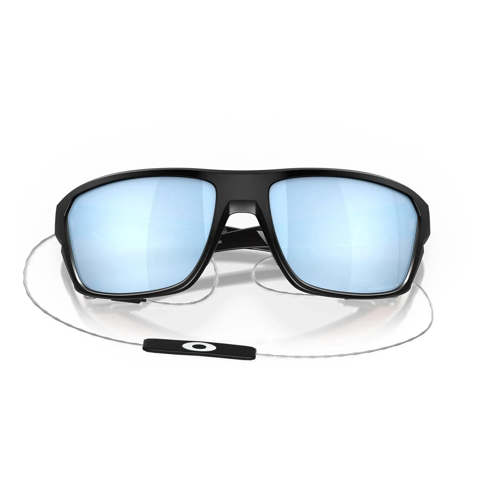 Oakley Split Shot Sunglasses - Matte Black/Prizm Deep Water Polarized