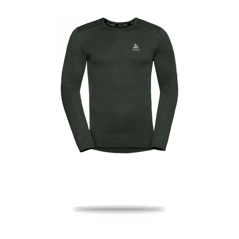 Odlo Men's BL Top crew Neck L/S  Active Sports Underwear