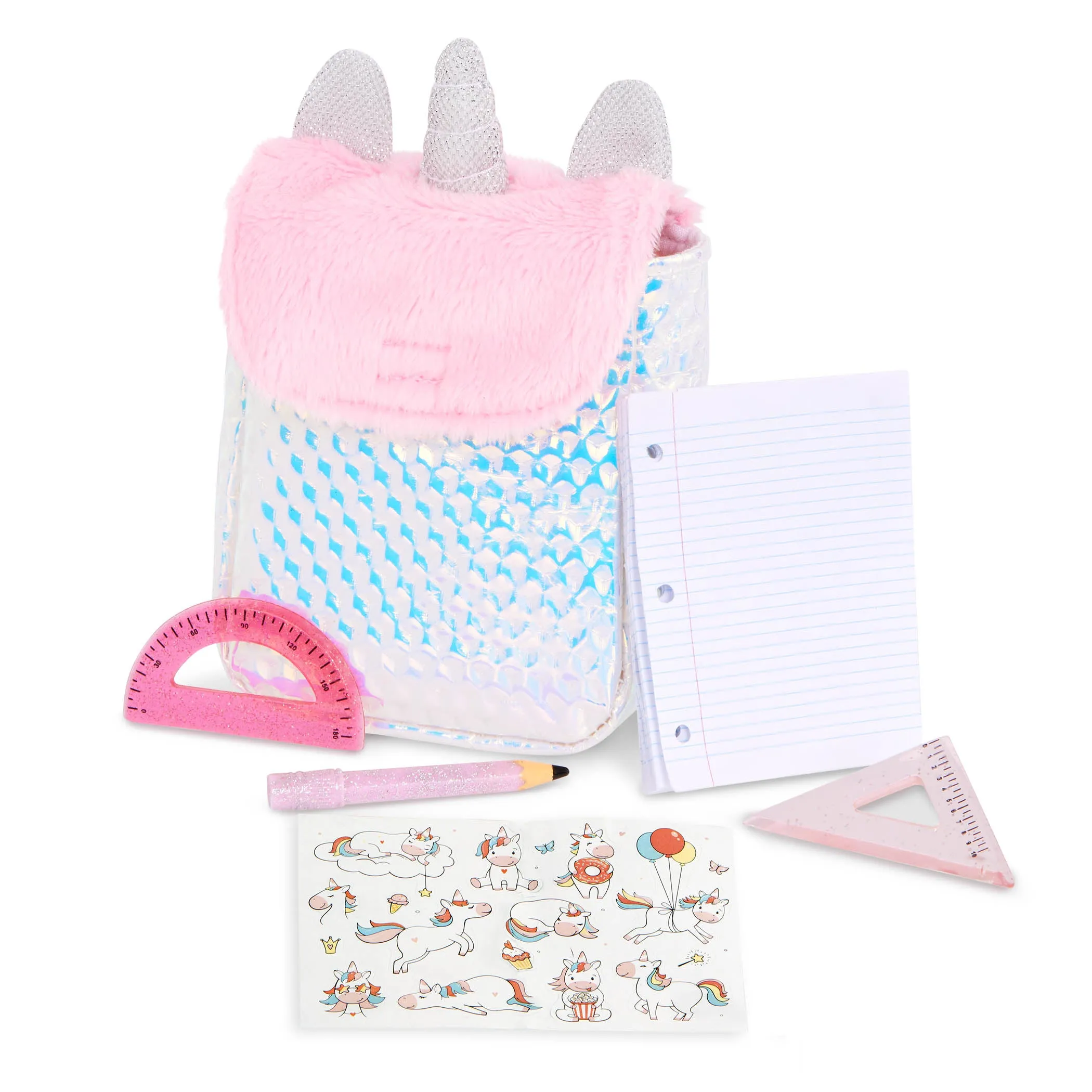 Our Generation Accessory Set Mini Back Bag - Unicorn Surprise Backpack