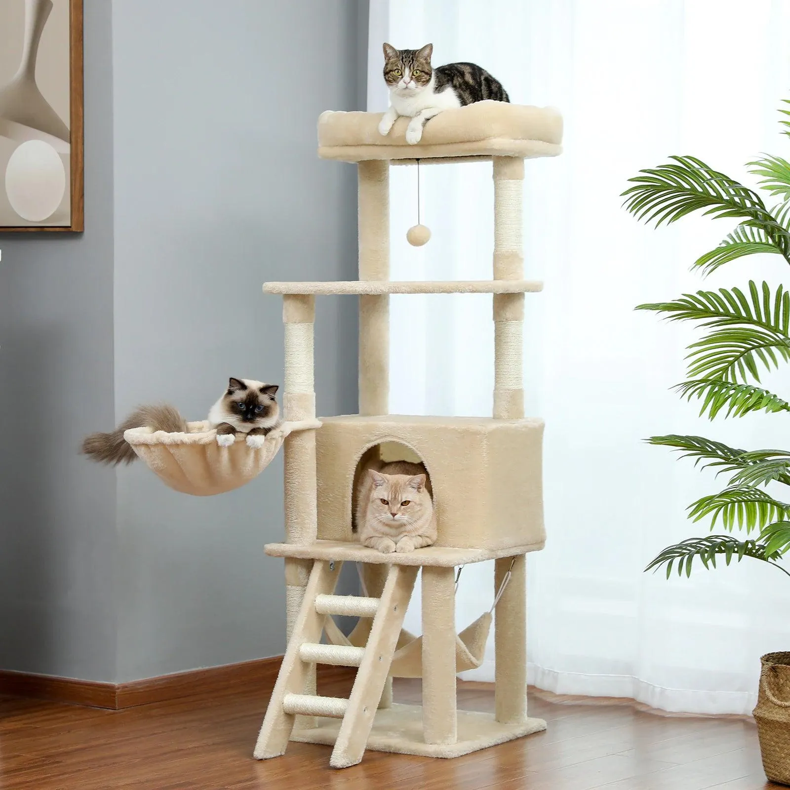 Paws and Perch Cat Treehouse