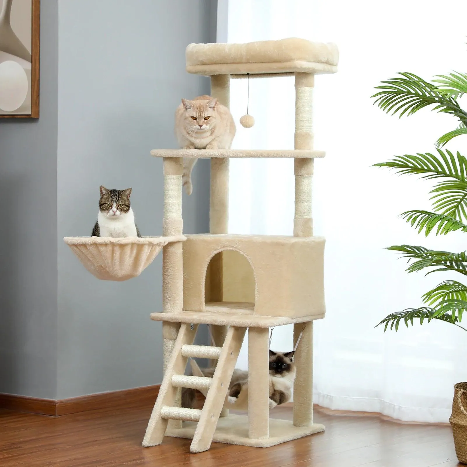 Paws and Perch Cat Treehouse