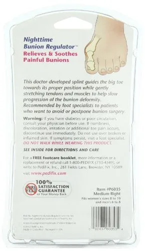 PediFix Nighttime Bunion Regulator,