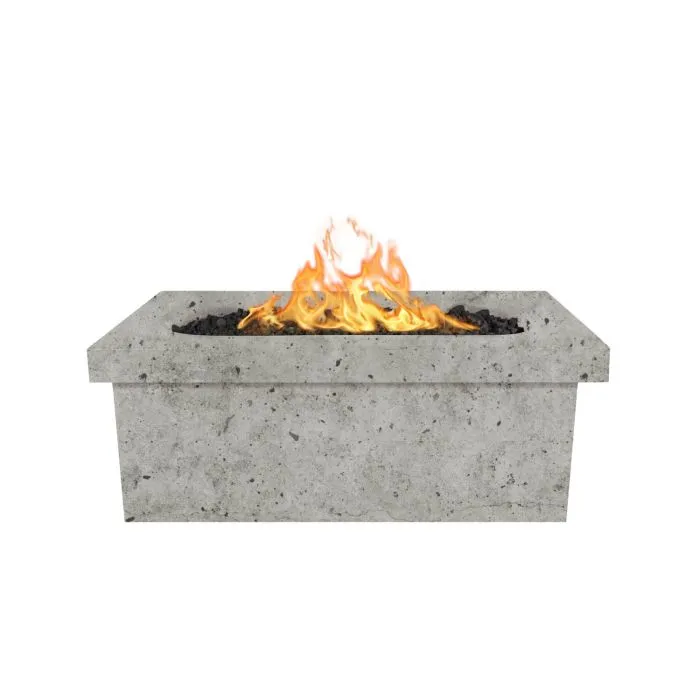 Ramona Rectangular Fire Pit Table - 60"