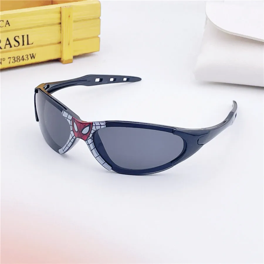 Robot children's sunglasses baby sunglasses mecha car robot boy baby style sunglasses photo show