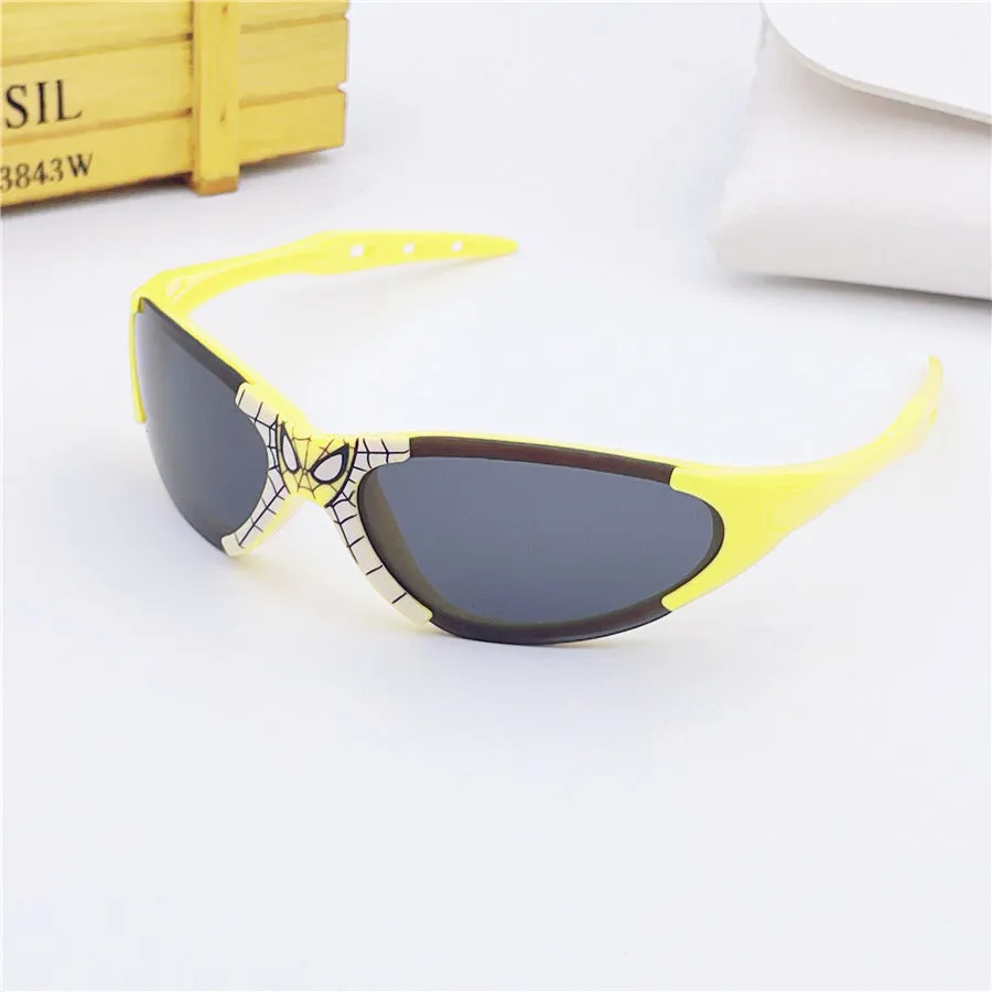 Robot children's sunglasses baby sunglasses mecha car robot boy baby style sunglasses photo show