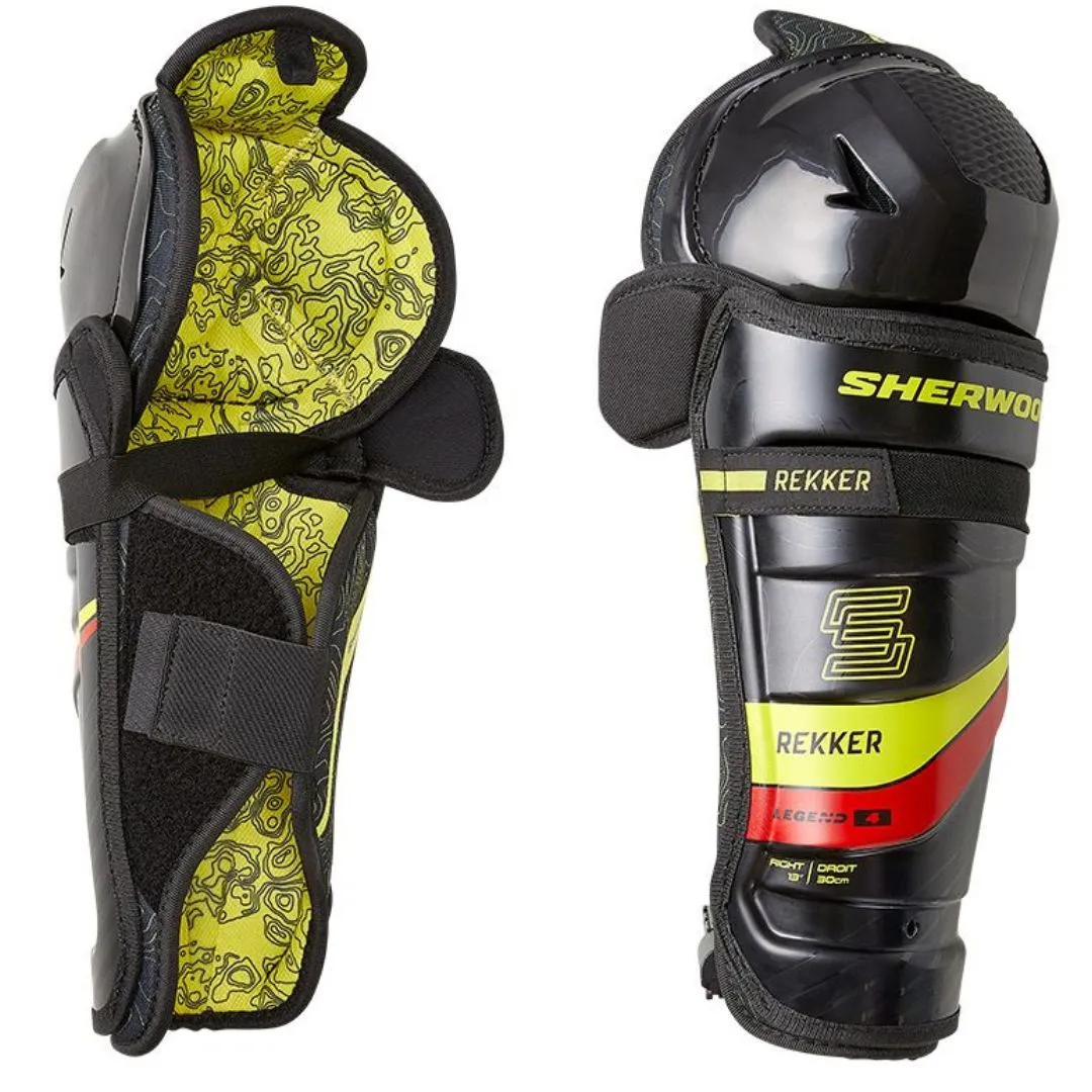 Sherwood Rekker Legend 4 Junior Shin Guards