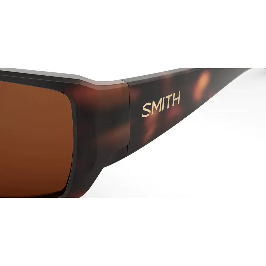 Smith Optics Guide's Choice XL Techlite Tortoise Glass Polarchromic Copper Mirror