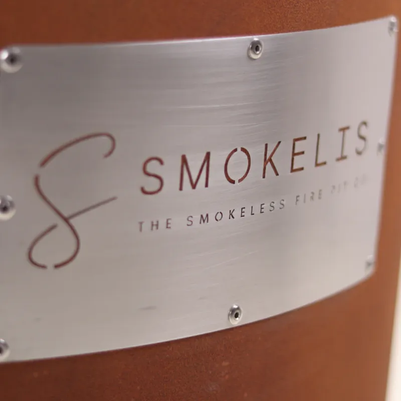 Smokelis Gather - Corten Stainless Smokeless Fire Pit