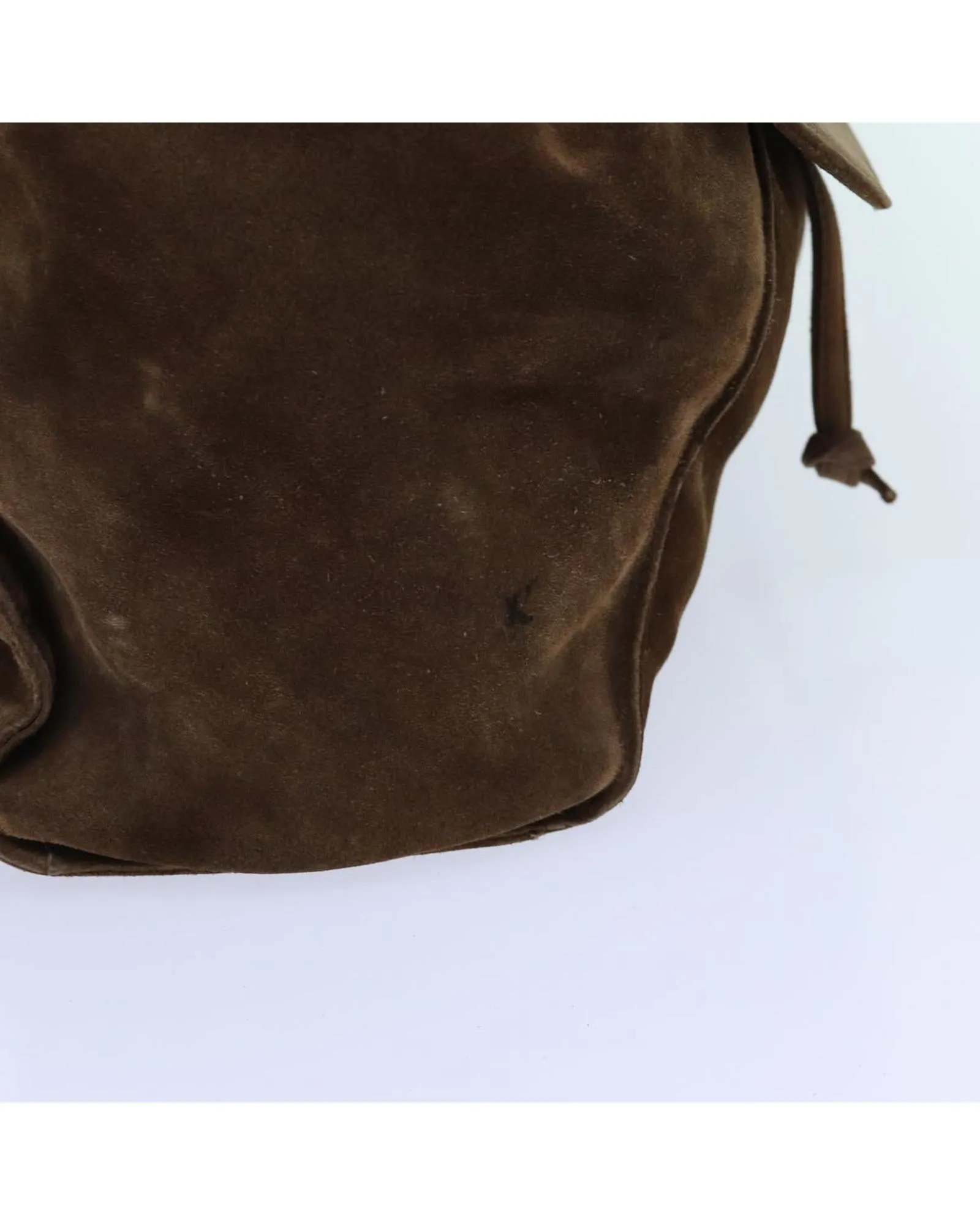 Suede Coco Mark Backpack with Minimalist Design by Italian Craftsmen