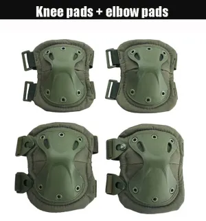 Tactical KneePad Elbow Knee Pads Military Knee Protector Army Airsoft Outdoor Sport Working Hunting Skating Safety Gear Kneecap