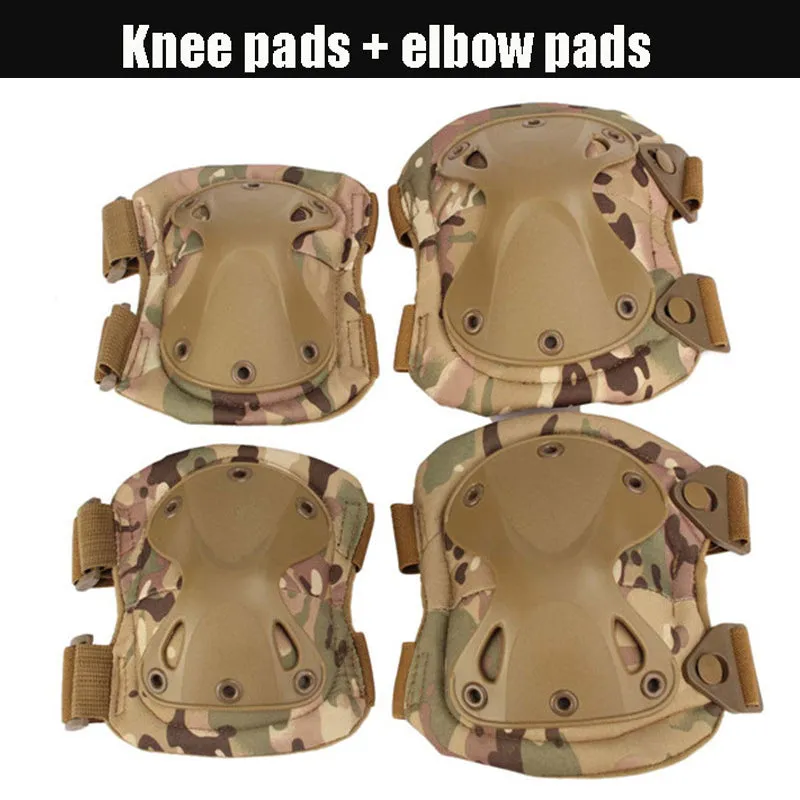 Tactical KneePad Elbow Knee Pads Military Knee Protector Army Airsoft Outdoor Sport Working Hunting Skating Safety Gear Kneecap