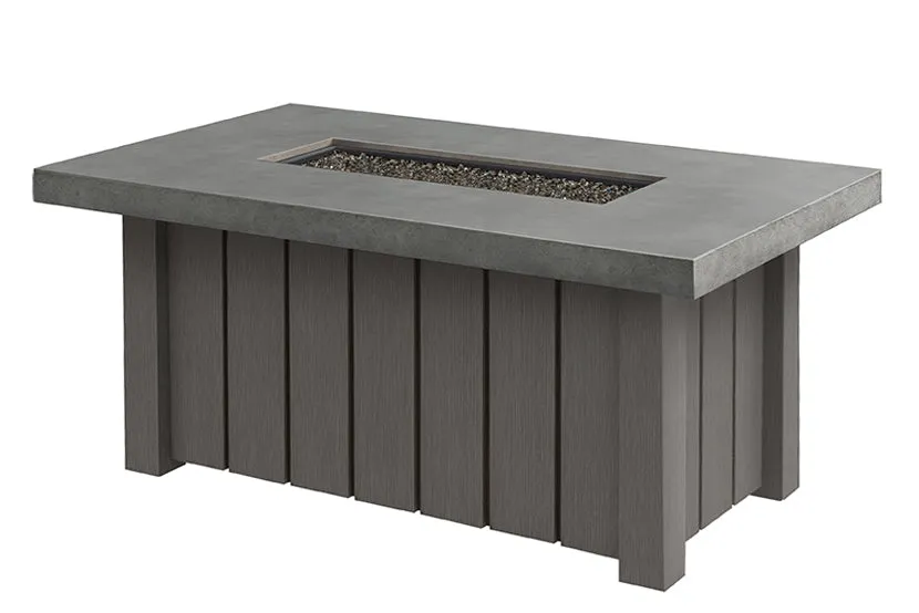 Taos 50" x 30" Rectangle Fire Table