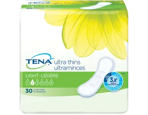 Tena 46500 Serenity Light Ultra Thin Pads Regular