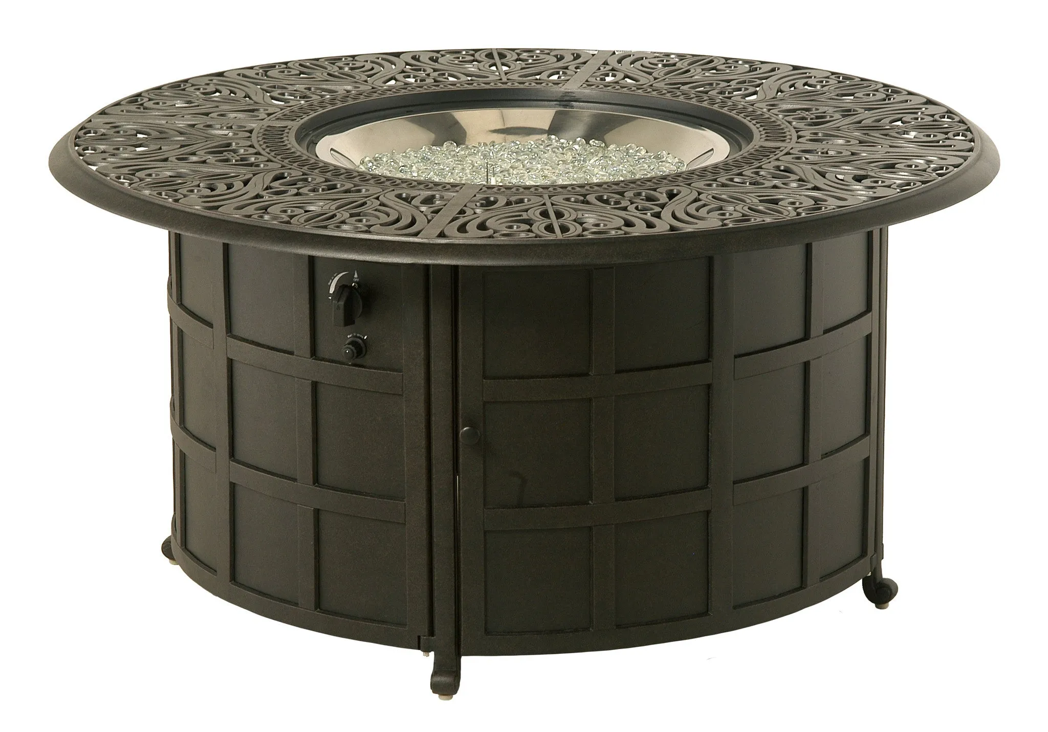 Tuscany 48" Cast Aluminum Gas Fire Pit