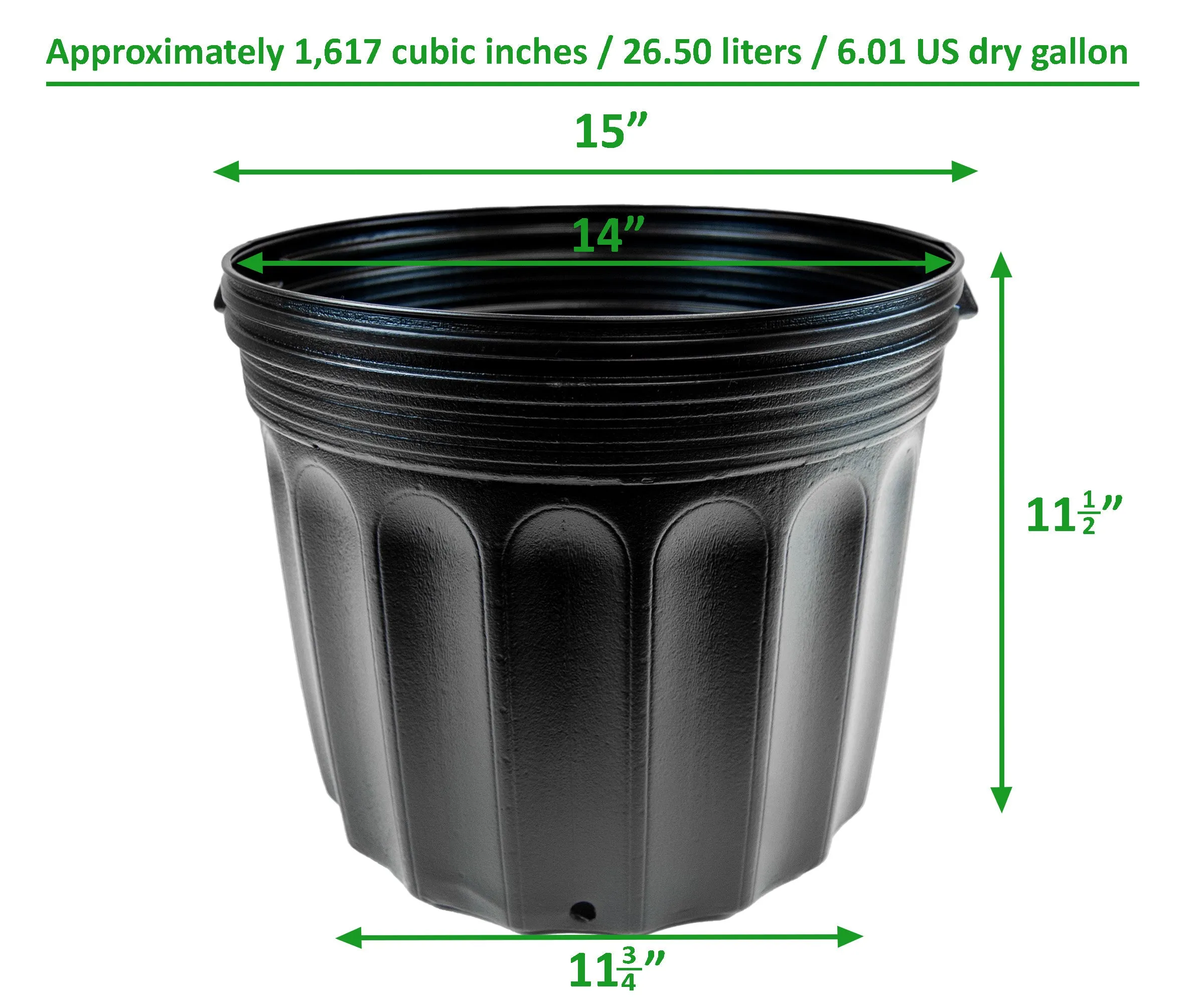 Viagrow 7 Gallon Nursery Pot