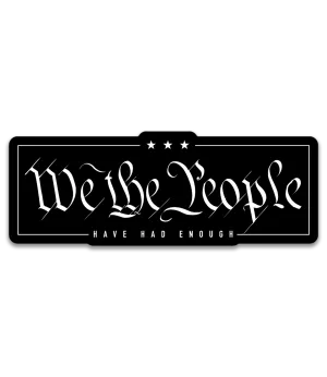 We the People Decal